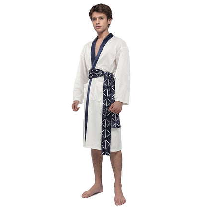 Ryomen Sukuna Men Anime Robe Bathrobe Pajamas Cosplay Costume Adults Long Bathrobes