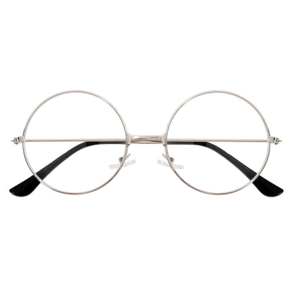Sakamoto Cosplay Wig White Hair with Glasses for Halloween Party