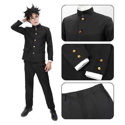 Takakura Ken Cosplay Costume with Glasses Full Set Outfit Men Uniform For Halloween Party