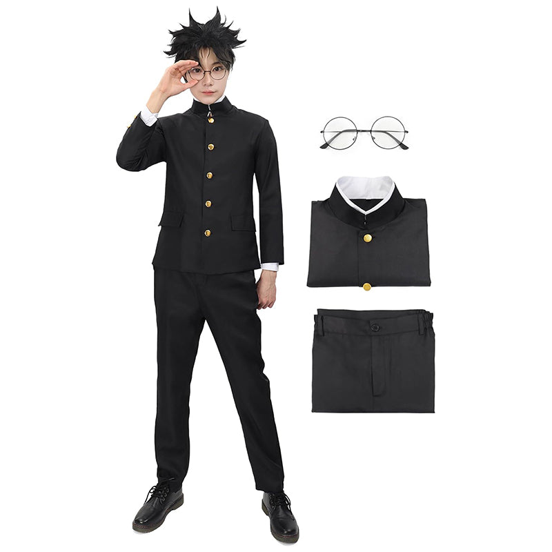Takakura Ken Cosplay Costume with Glasses Full Set Outfit Men Uniform For Halloween Party