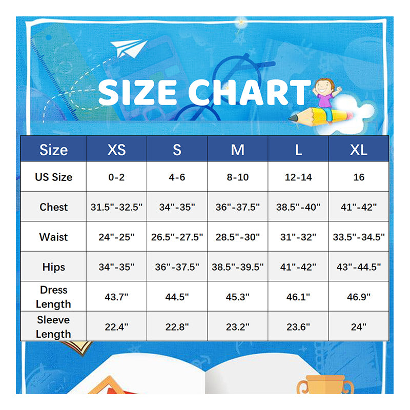 Teacher Cosplay Costume Magic Space Planet Dress Women Doll Collar Long Sleeves Bus Earrings Full Outfits For Halloween Party