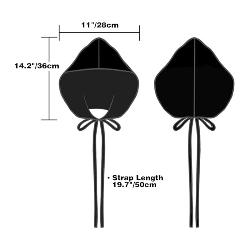 Unisex Steampunk Hood Medieval Cowl Renaissance Gothic Hat Cosplay Cap Costume Accessories