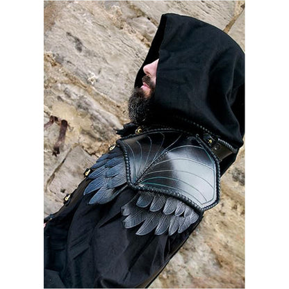 Unisex Steampunk Hood Medieval Cowl Renaissance Gothic Hat Cosplay Cap Costume Accessories