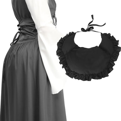 Victorian Rump Pad Cosplay Custome Bustle Skirt Bum Pannier Bumroll Dress Accessories with Ties For Christmas Halloween
