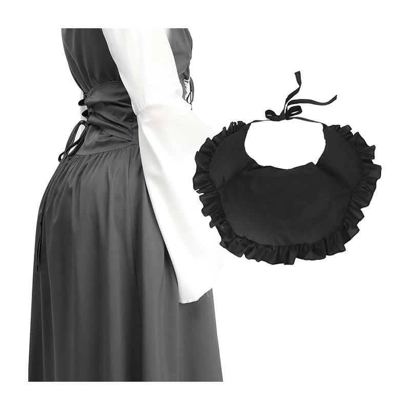 Victorian Rump Pad Cosplay Custome Bustle Skirt Bum Pannier Bumroll Dress Accessories with Ties For Christmas Halloween