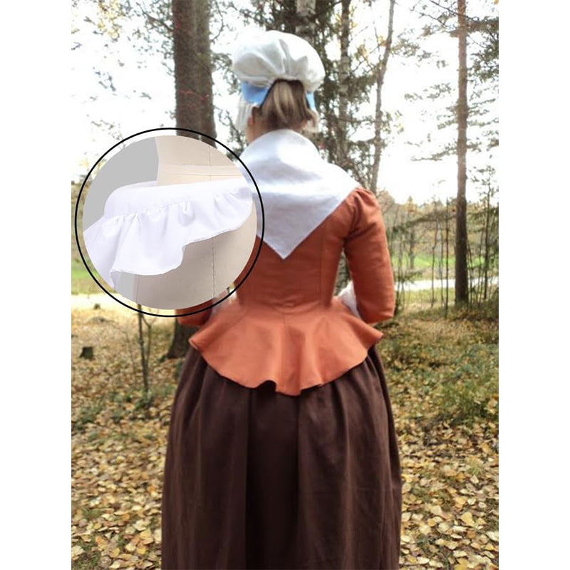 Victorian Rump Pad Cosplay Bustle Skirt Bum Pannier Bumroll Dress With Ties Custome Accessories