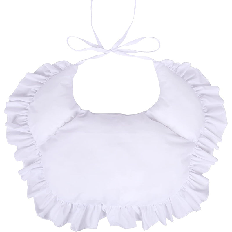 Victorian Rump Pad Cosplay Custome Bustle Skirt Bum Pannier Bumroll Dress Accessories with Ties For Christmas Halloween