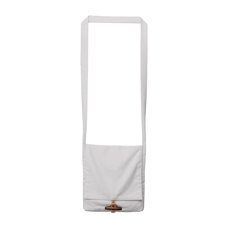 Viking Canvas Shoulder Bag, Renaissance Medieval Small Pilgrim Pouch Bag