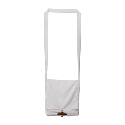 Viking Canvas Shoulder Bag, Renaissance Medieval Small Pilgrim Pouch Bag