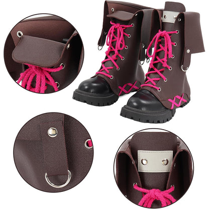 Women Anime Cosplay Shoes Boots Cover for Halloween Party
