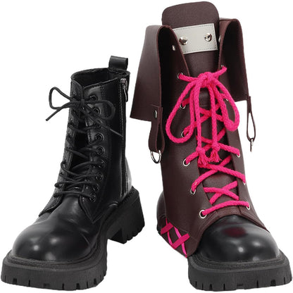 Women Anime Cosplay Shoes Boots Cover for Halloween Party