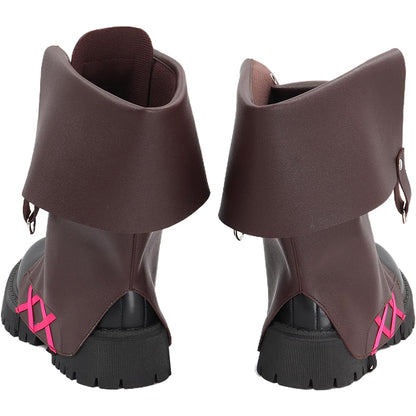 Women Anime Cosplay Shoes Boots Cover for Halloween Party