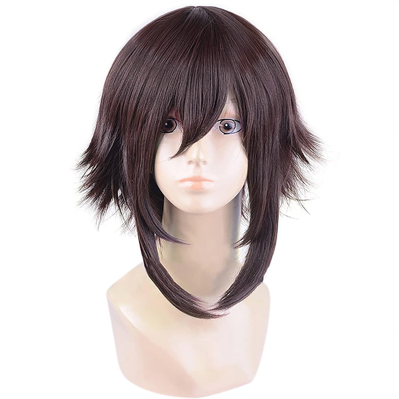 Women Anime Cosplay Wig Brown Hair Costume Accessories Wig For Halloween Party