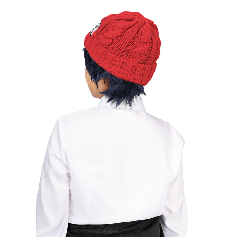 Women Anime Fuuko Izumo Beanie Hat Winter Keep Warm Knit Ski Cap For Halloween Dailywear