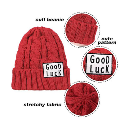 Women Anime Fuuko Izumo Beanie Hat Winter Keep Warm Knit Ski Cap For Halloween Dailywear