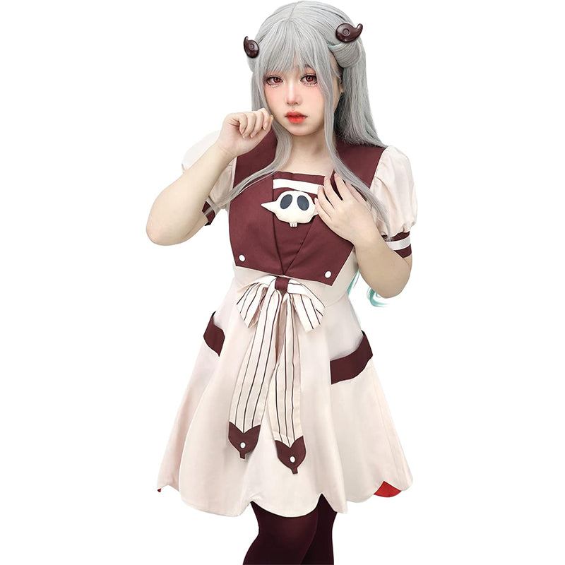 Women Cosplay Costume Dress with Socks For Halloween Party