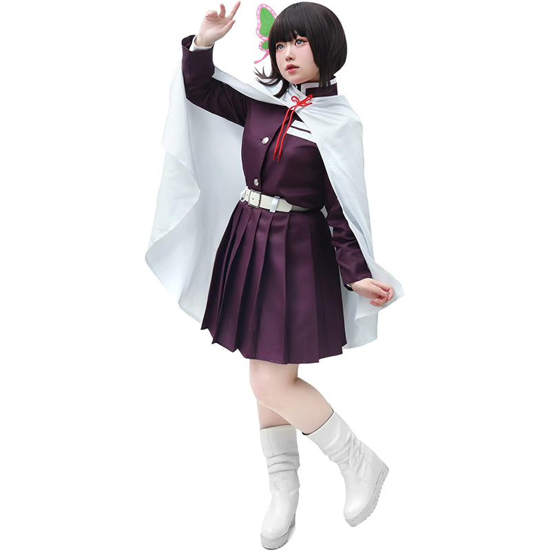 Women Cosplay Costume Full Suit with White Rope and Belt for Halloween Party