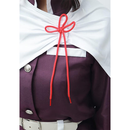 Women Cosplay Costume Full Suit with White Rope and Belt for Halloween Party
