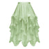 Women Tiered Tulle Skirt Ruffle Elastic Waist Midi Skirt Tutu Mesh Fairy Costume