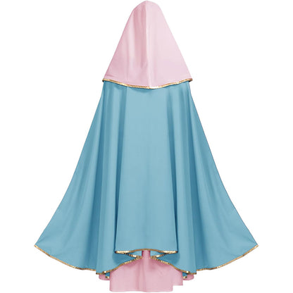 Women Mary Costume Adults Biblical Robe Irtysh Dress With Headwrap Cloak Cosplay Costume Outfit
