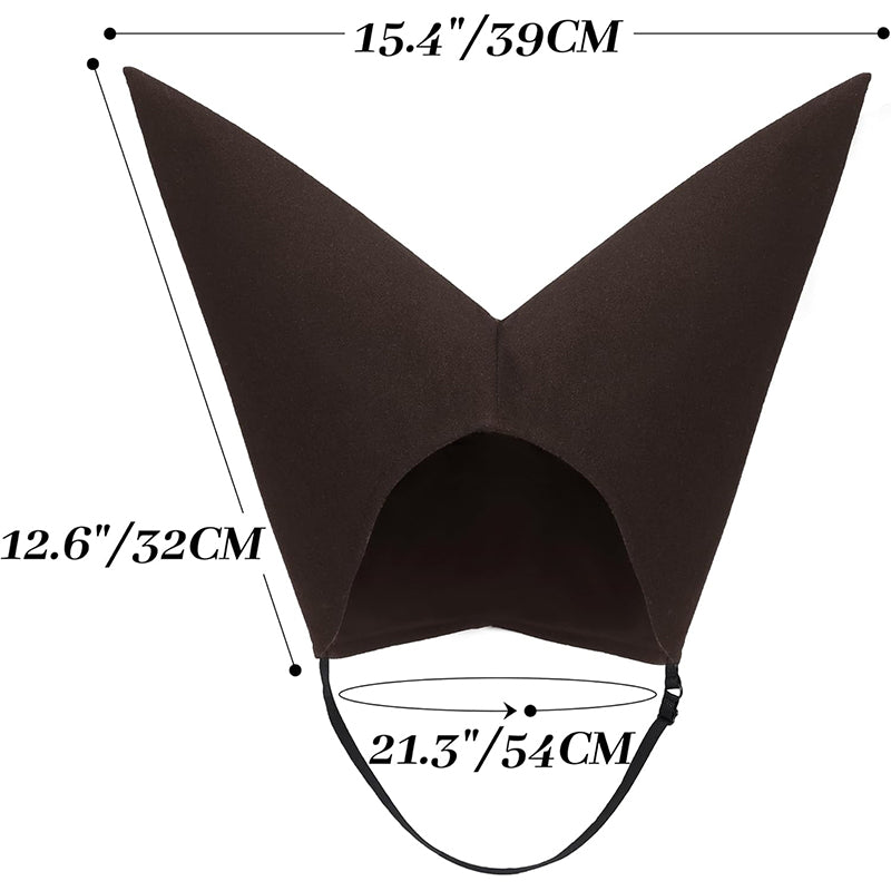 Women Medieval Escoffion Hat 15th Century Noblewoman Headdress Renaissance Hat Cosplay Costume Accessories