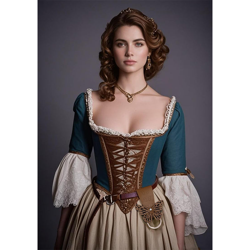 Women Medieval Faux Leather Skirt Hike Renaissance Belt Waistband Skirt Hikes Dress Waistband Costume Accessories