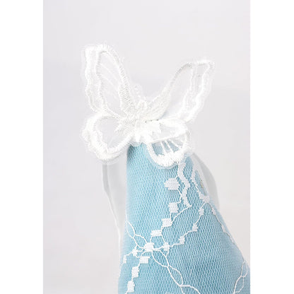 Women Medieval Lace Hennin Hat With Veil Renaissance Princess Hat Cone-Shaped Headdress Cosplay Costume Accessories