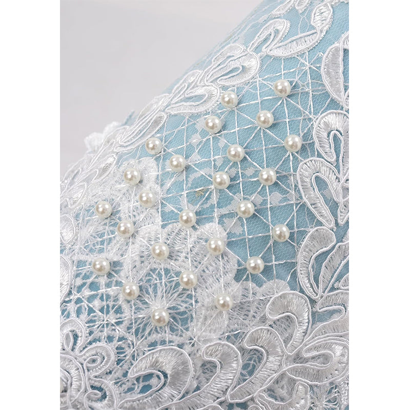 Women Medieval Lace Hennin Hat With Veil Renaissance Princess Hat Cone-Shaped Headdress Cosplay Costume Accessories