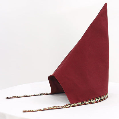 Women Men Adult Gnome Hat Witch Hats Warlocks Scarecrow Elf Cosplay Hat Costume Accessories For Halloween Party