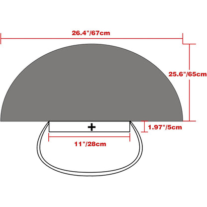 Women Nun Veil Habit Hat Black Headband Demonic Cosplay Costume Accessories For Halloween Party