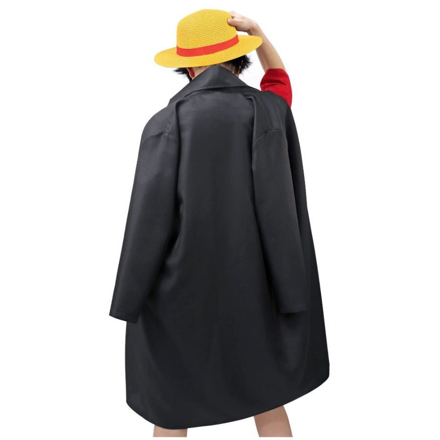luffy black cape cosplay