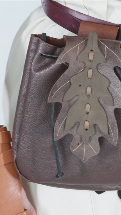 Medieval Drawstring PU Leather Belt Pouch Renaissance Vintage Waist Bag Coin Purses for LARP Pirate Gothic Accessories Waist Bags