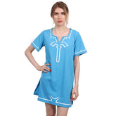 blue nightgowns