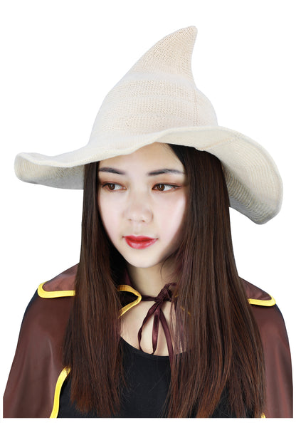 DAZCOS Witch Hat for Cosplay Costume Multicolor
