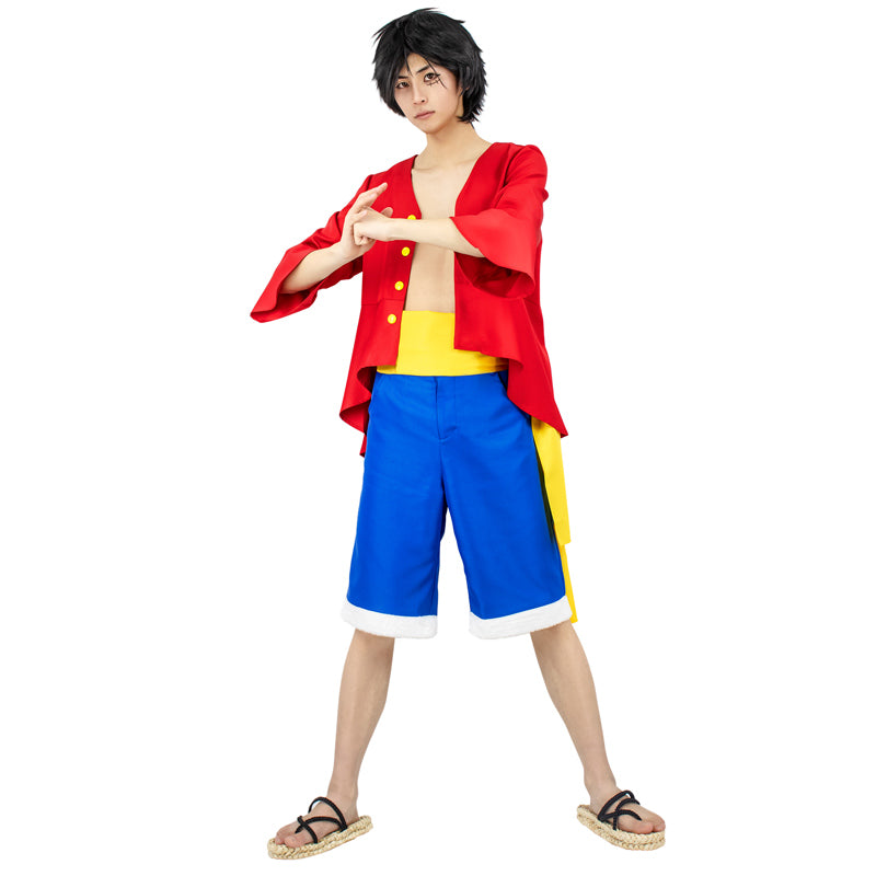 ONE PIECE 2022 Red Monkey D. Luffy Cosplay Costume
