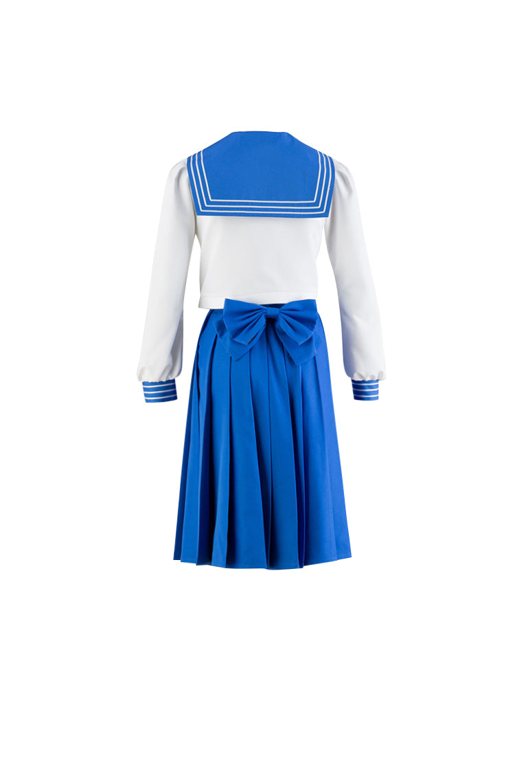 DAZCOS Adult US Size Tsukino Usagi School Uniform Cosplay Costume Dress