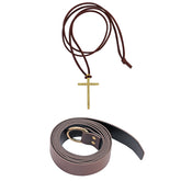 nun belt and necklace