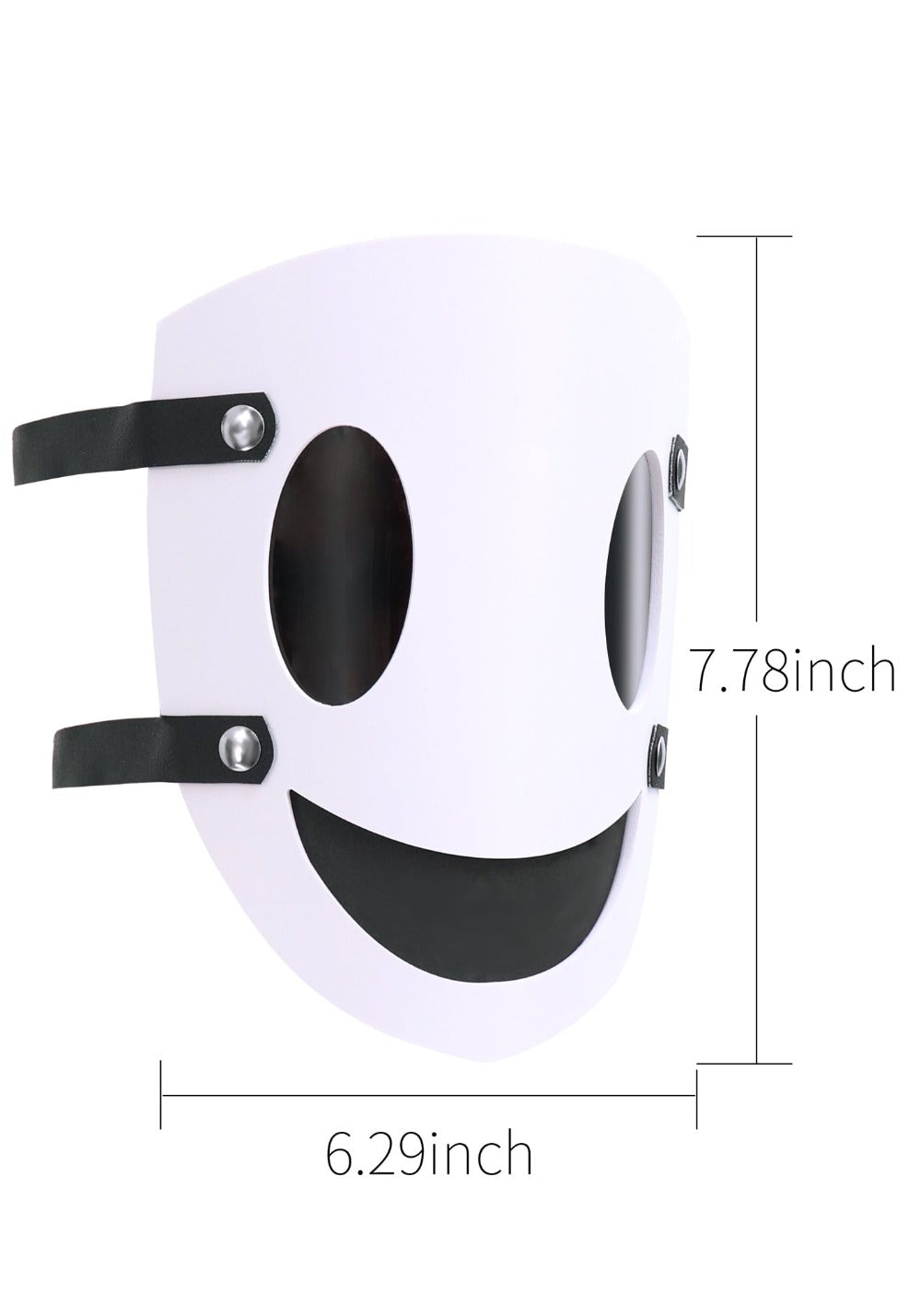 Buy our Best Anime High-Rise Sniper Cosplay White Mask – DAZCOS