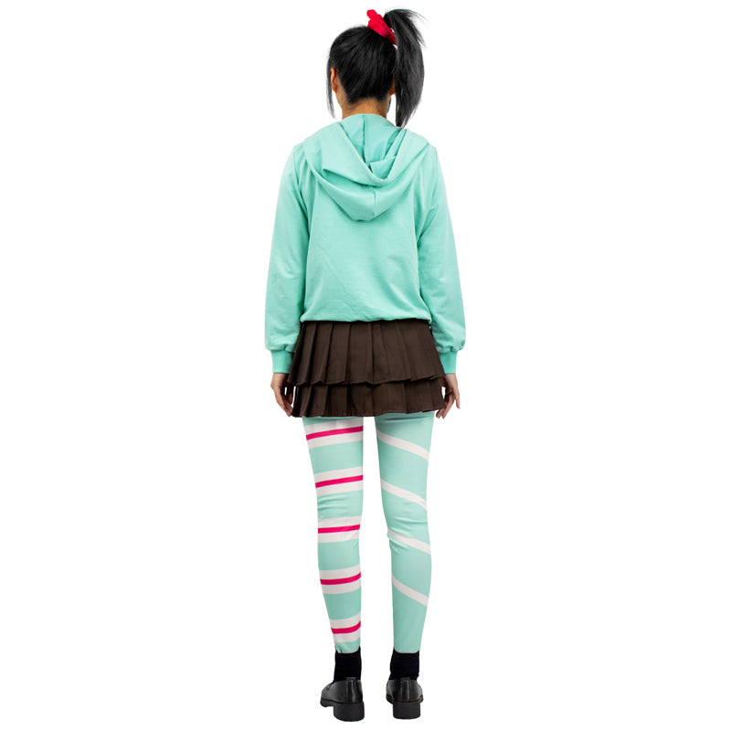 Vane Cosplay Outfit Hoodie Skirt