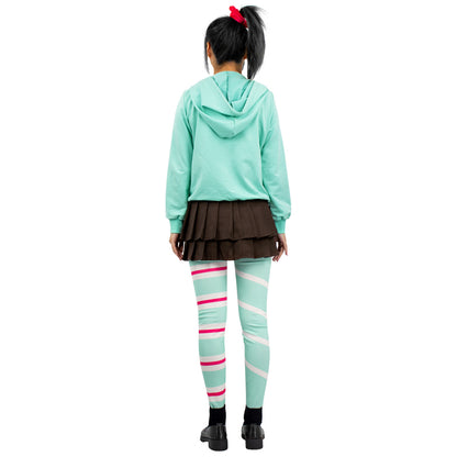 Vane Cosplay Outfit Hoodie Skirt
