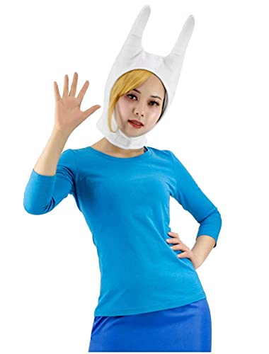 DAZCOS Womens Fionna Cosplay Hat for Anime Costume Accessory