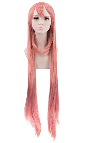 Krul Tepes Cosplay Wig with Two Pigtails (Pink)