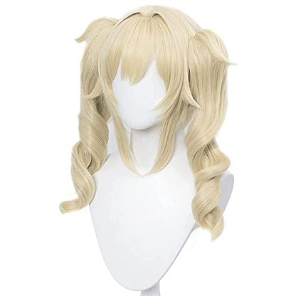 Barbara Gunnhildr Cosplay Wig for Cosplay Costume Blonde
