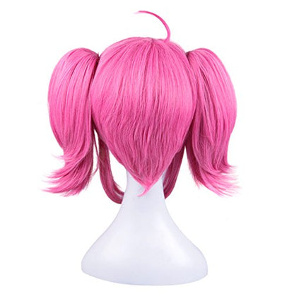 Luminosity Lady Star Guardian Lux Cosplay Wig with Ponytails Pink Pink