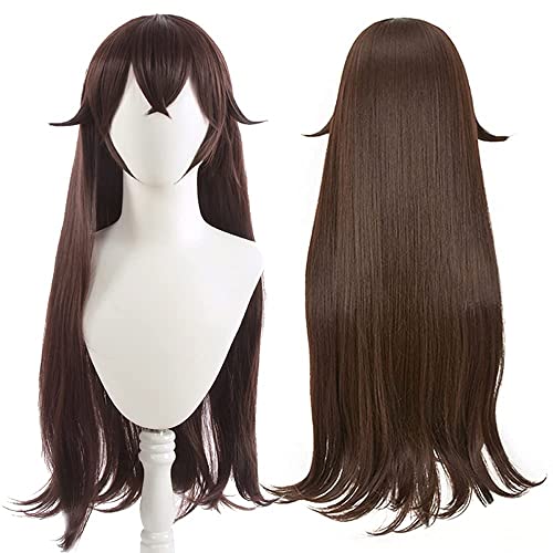 Amber Cosplay Brown Wig for Costume Accessory