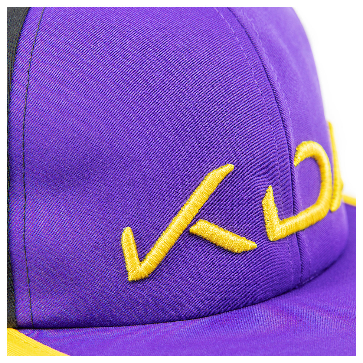 Cosplay Baseball Caps for Women Adjustable Purple Black Sun Hat Daily Wear