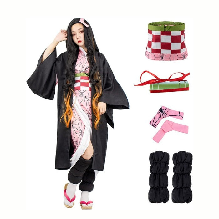 Kamado Nezuko Kimono Cosplay Costume