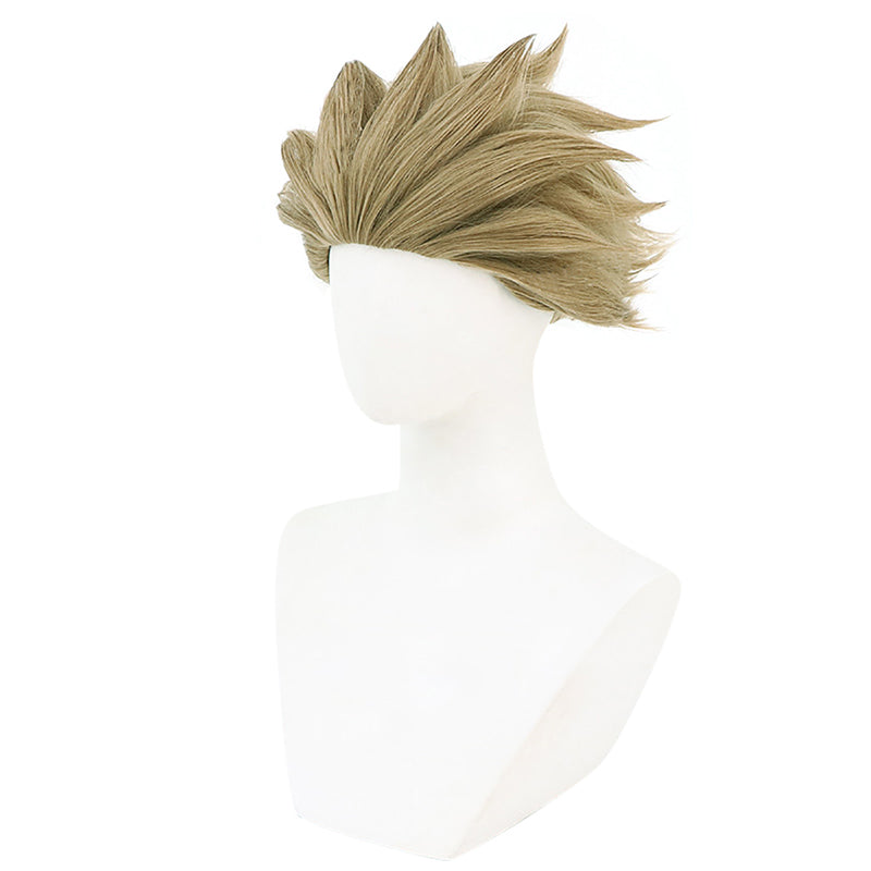 Perruque de Cosplay BNHA Wing Hero Hawks pour Homme pour Costume d&