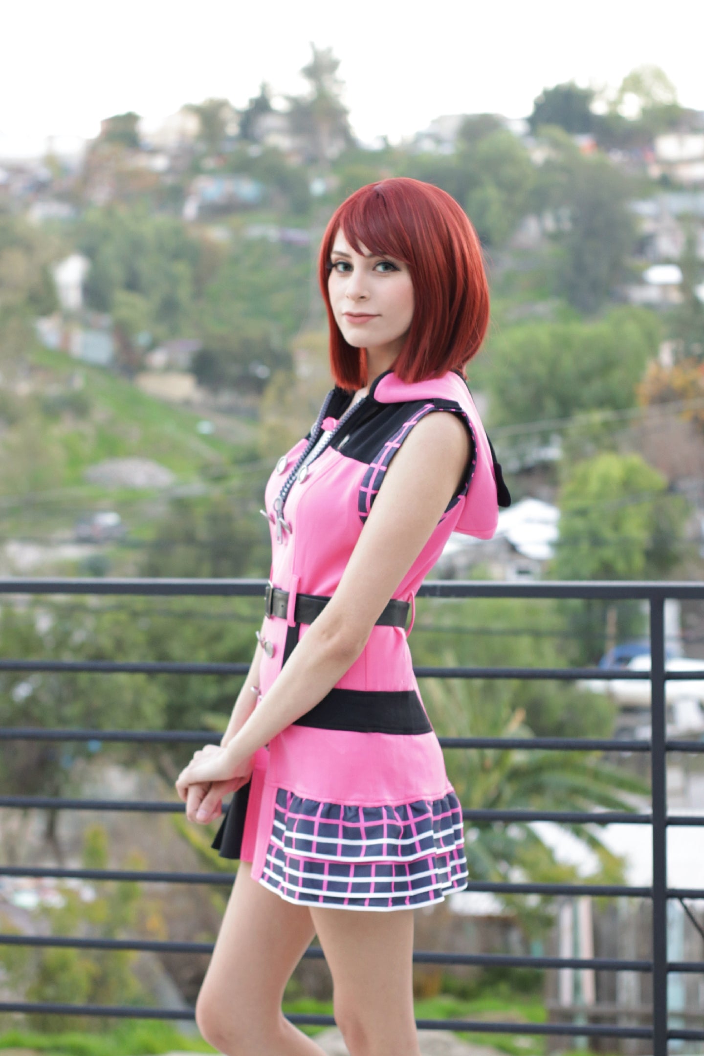 Kairi Red Wig for KH3 Cosplay Costume