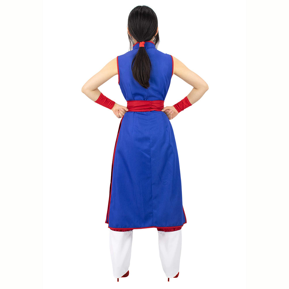 DAZCOS US Taille Adulte Chi Chi Bleu Robe Cosplay Costume